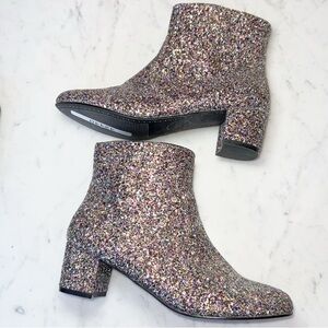 1901 Nordstrom Glitter booties size 6